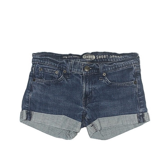 Fossil 26 Waist Denim Shorts - Picture 1 of 3